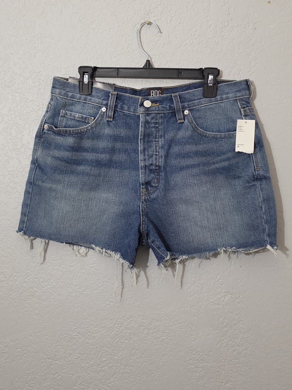 DC Denim Frayed Hem Women’s Shorts - Blue